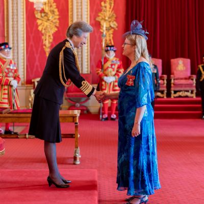 Ruth's MBE Palace Visit Photos
